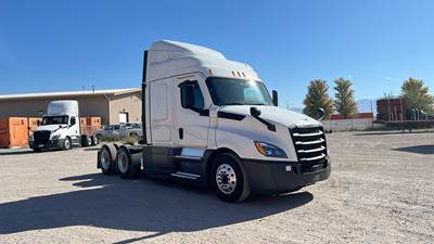Freightliner Cascadia Sleeper Semi Truck - 48" Extra-Tall Roof, Detroit, Automatic