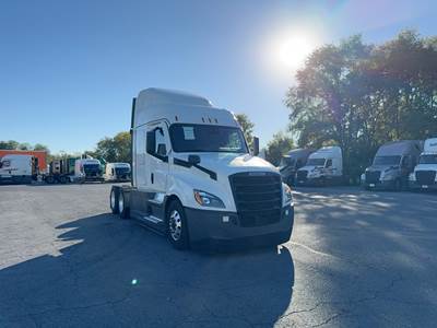 Freightliner Cascadia Sleeper Semi Truck - 48" Extra-Tall Roof, Detroit, Automatic