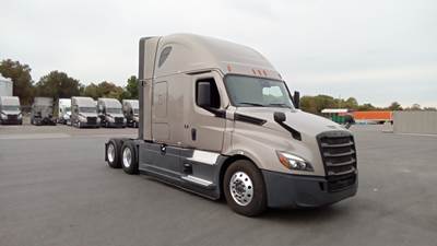 Freightliner Cascadia 126 Sleeper Semi Truck - 72" Raised Roof, Detroit, Automatic, Optimized Idle