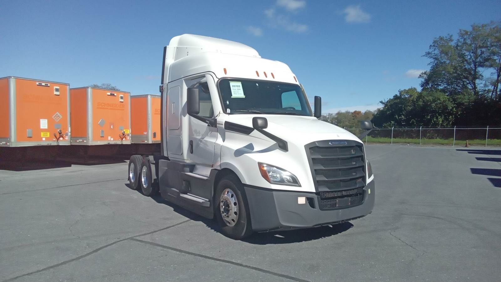 2021 Freightliner sleeper semi-truck