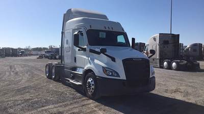Freightliner Cascadia Sleeper Semi Truck - 48" Extra-Tall Roof, Detroit, Automatic