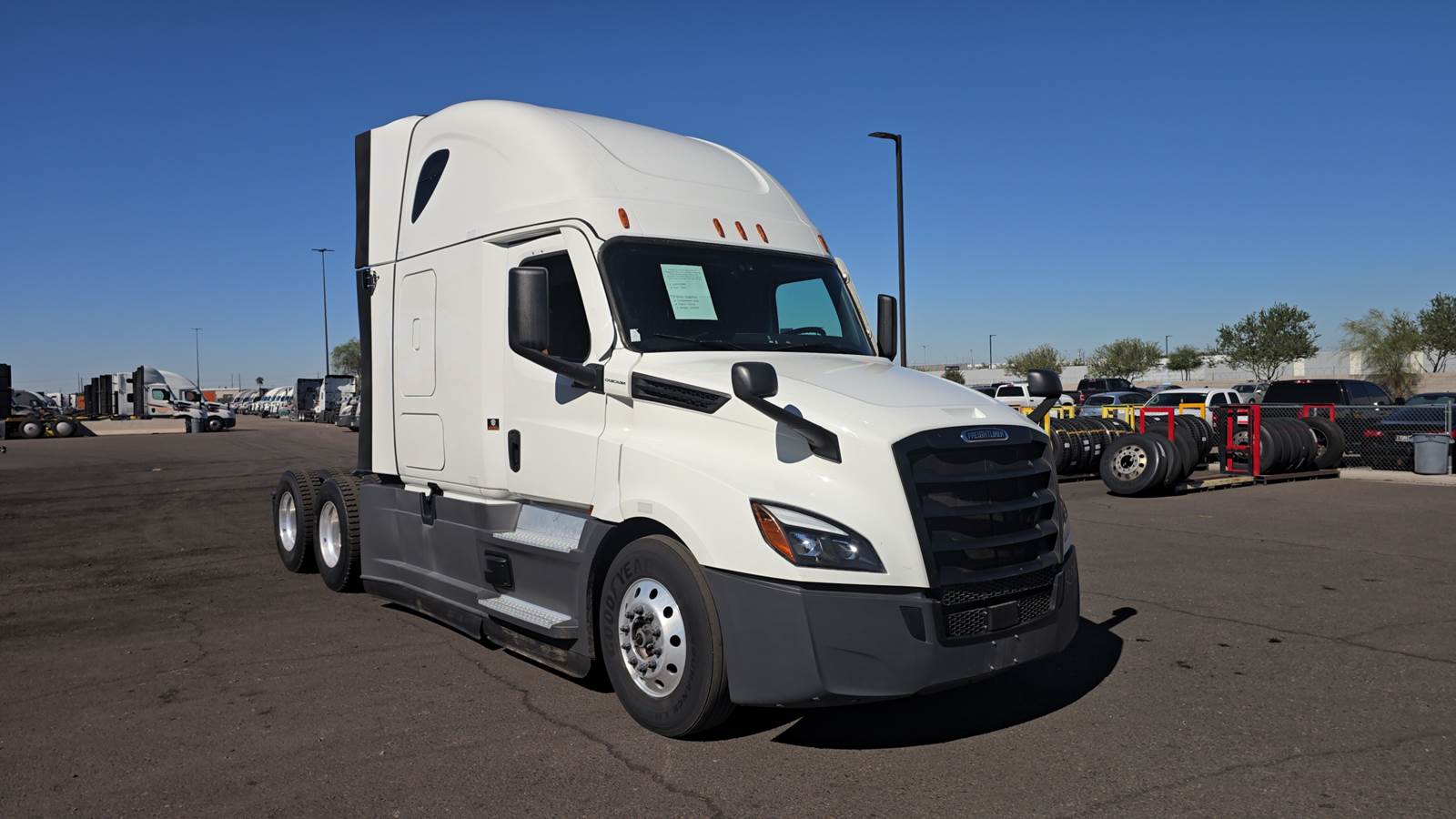 2024 Freightliner sleeper semi-truck