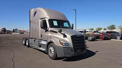 Freightliner Cascadia Sleeper Semi Truck - 72" Raised Roof, Detroit, Automatic, Optimized Idle