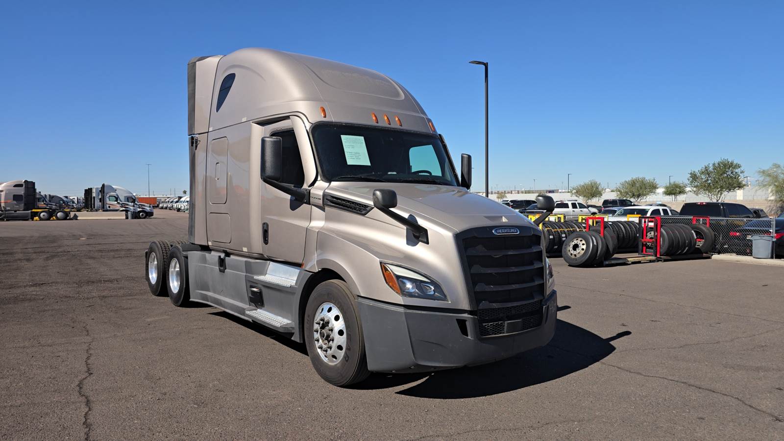 2025 Freightliner sleeper semi-truck