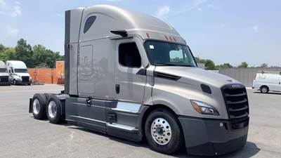 Freightliner Cascadia - 72" Raised Roof Double Bunk Sleeper, Detroit, Automatic, Battery Powered HVAC with Optimized Idle, MirrorEye Equipped