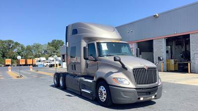 2022 International LT Sleeper Semi Truck - 73" Raised Roof, Cummins, Automatic, Battery Powered HVAC with Optimized Idle
