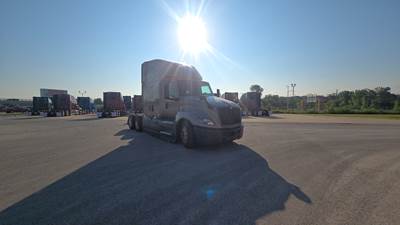 International LT Sleeper Semi Truck - 73" Raised Roof, Cummins, Automatic, Battery Powered HVAC with Optimized Idle