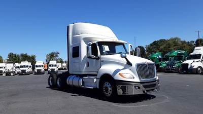 International LT Sleeper Semi Truck - 56" Raised Roof Sleeper, Cummins, Automatic