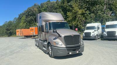 2022 International LT Sleeper Semi Truck - 73" Raised Roof, Cummins, Automatic, Battery Powered HVAC with Optimized Idle