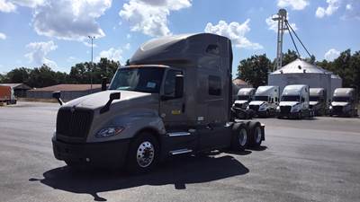 International LT Sleeper Semi Truck - 73" Raised Roof, Cummins, Automatic