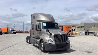 2022 International LT Sleeper Semi Truck - 73" Raised Roof, Cummins, Automatic, Battery Powered HVAC with Optimized Idle