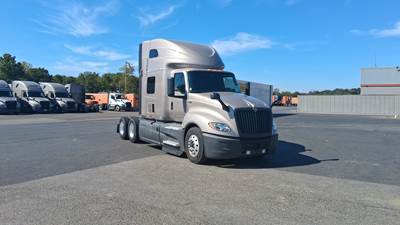 International LT Sleeper Semi Truck - 73" Raised Roof, Cummins, Automatic, Battery Powered HVAC with Optimized Idle