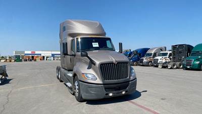 International LT Sleeper Semi Truck - 73" Raised Roof, Cummins, Automatic, Battery Powered HVAC with Optimized Idle