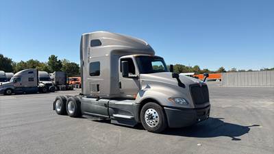 International LT Sleeper Semi Truck - 73" Raised Roof, Cummins, Automatic, Battery Powered HVAC with Optimized Idle
