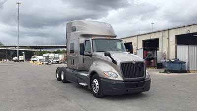 International LT Sleeper Semi Truck - 73" Raised Roof, Cummins, Automatic, Battery Powered HVAC W/ Optimized Idle