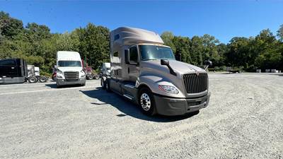 International LT Sleeper Semi Truck - 73" Raised Roof, Cummins, Automatic, Battery Powered HVAC W/ Optimized Idle
