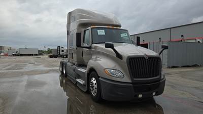 International LT Sleeper Semi Truck - 73" Raised Roof, Cummins, Automatic, Battery Powered HVAC W/ Optimized Idle