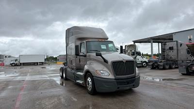 International LT Sleeper Semi Truck - 73" Raised Roof, Cummins, Automatic, Battery Powered HVAC W/ Optimized Idle