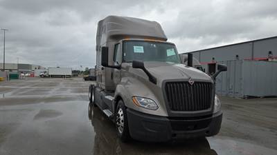International LT Sleeper Semi Truck - 73" Raised Roof, Cummins, Automatic, Battery Powered HVAC W/ Optimized Idle