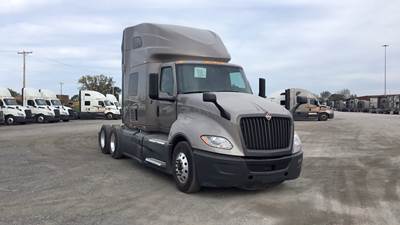 International LT Sleeper Semi Truck - 73" Raised Roof, Cummins, Automatic, Battery Powered HVAC W/ Optimized Idle
