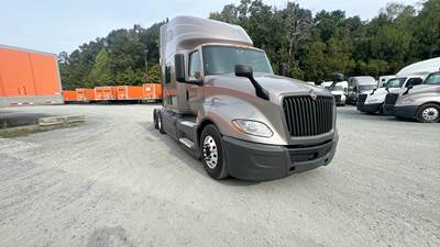 International LT Sleeper Semi Truck - 73" Raised Roof, Cummins, Automatic, Battery Powered HVAC W/ Optimized Idle