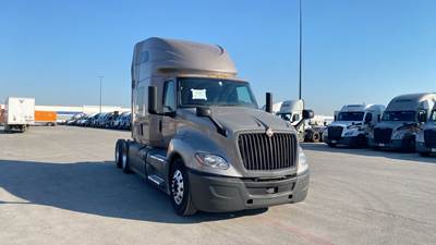 International LT Sleeper Semi Truck - 73" Raised Roof, Cummins, Automatic, Battery Powered HVAC W/ Optimized Idle
