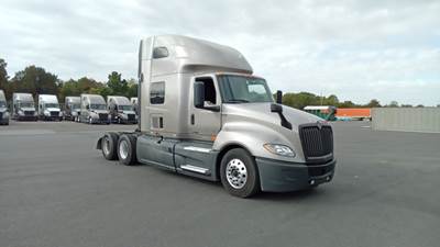 International LT Sleeper Semi Truck - 73" Raised Roof, Cummins, Automatic, Battery Powered HVAC W/ Optimized Idle