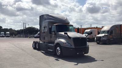 International LT Sleeper Semi Truck - 73" Raised Roof, Cummins, Automatic, Battery Powered HVAC W/ Optimized Idle