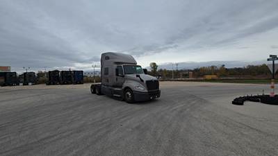 International LT Sleeper Semi Truck - 73" Raised Roof, Cummins, Automatic, Battery Powered HVAC W/ Optimized Idle