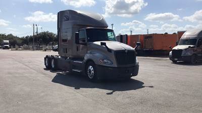 International LT Sleeper Semi Truck - 73" Raised Roof, Cummins, Automatic, Battery Powered HVAC W/ Optimized Idle