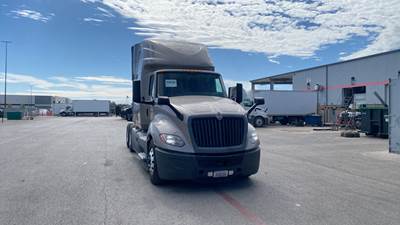 International LT Sleeper Semi Truck - 73" Raised Roof, Cummins, Automatic, Battery Powered HVAC W/ Optimized Idle
