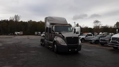 International LT Sleeper Semi Truck - 73" Raised Roof, Cummins, Automatic, Battery Powered HVAC W/ Optimized Idle