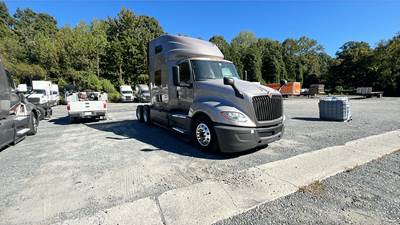 International LT Sleeper Semi Truck - 73" Raised Roof, Cummins, Automatic, Battery Powered HVAC W/ Optimized Idle