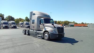 International LT Sleeper Semi Truck - 73" Raised Roof, Cummins, Automatic, Battery Powered HVAC W/ Optimized Idle