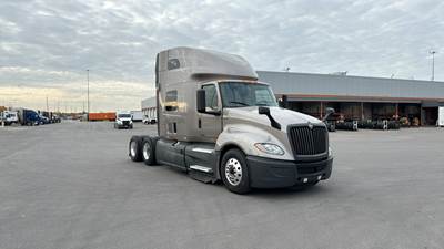 International LT Sleeper Semi Truck - 73" Raised Roof, Cummins, Automatic, Battery Powered HVAC W/ Optimized Idle
