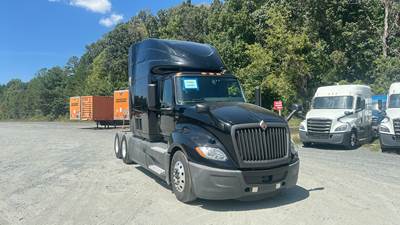 2022 International LT Sleeper Semi Truck - 73" Raised Roof, Cummins, Automatic, Battery Powered HVAC with Optimized Idle