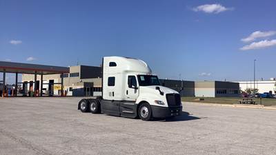 International LT625 Semi Truck - 73" Raised Roof Sleeper, A26, Automatic, Battery Powered HVAC with Optimized Idle