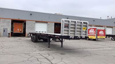 Great Dane 45 ft Flatbed Trailer - Spring Suspension