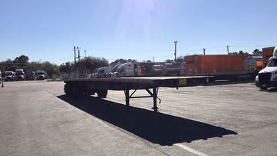 Great Dane 53 ft Flatbed Trailer - Air Ride Suspension