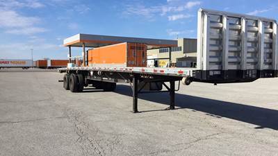 Great Dane 48 ft Flatbed Trailer - Air Ride Suspension