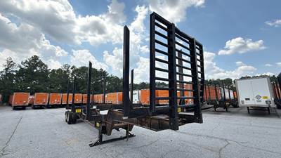 Pitts LP40-4L 40 ft Log Trailer - Spring Suspension