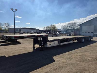 PRESTIGE 53x102 Tandem Axle Beavertail Trailer - Air Ride