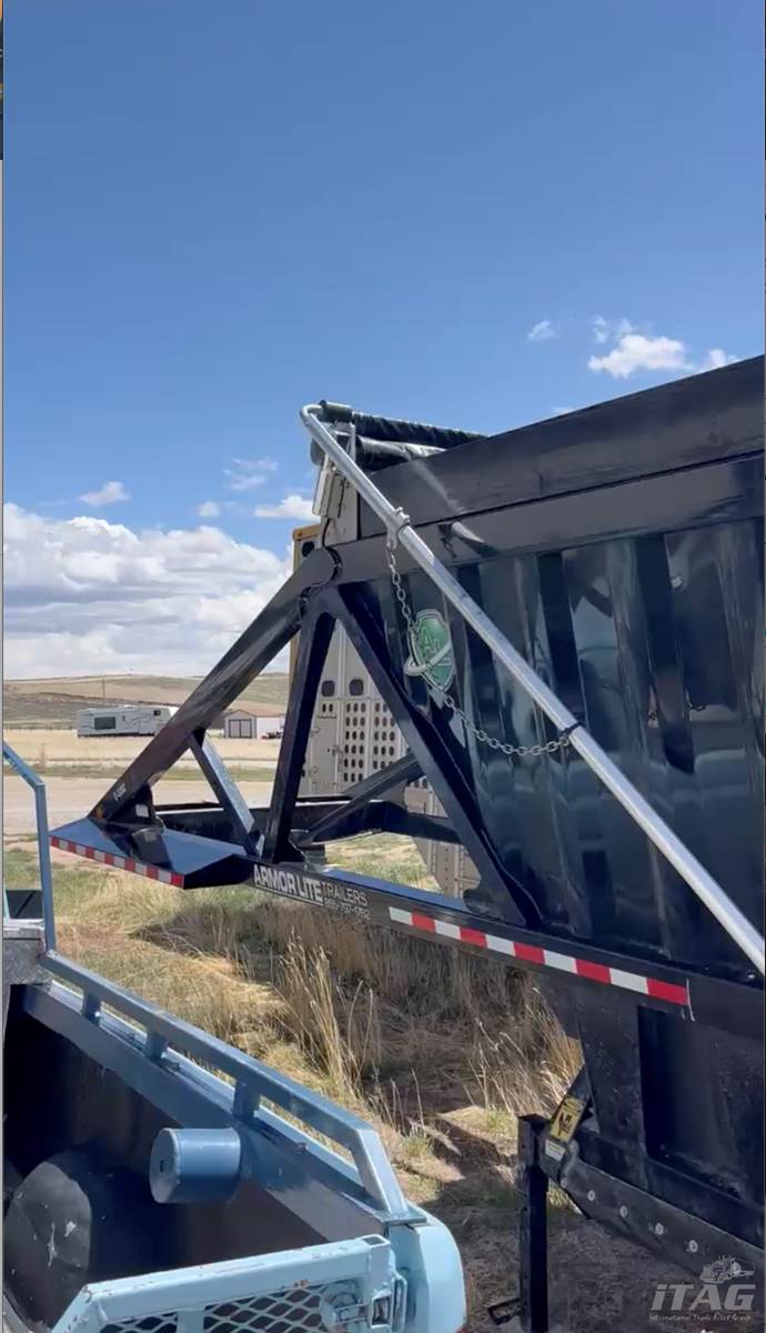 2024 Armor Lite 40ft Belly Dump Trailer Tandem Axle, Electric Tarp, Air Ride For Sale