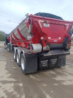2022 Trout River 38ft Live Bottom Trailer - Quarter Frame, Tri Axle, Electric Tarp, Lift Axle, 39-Inch Belt