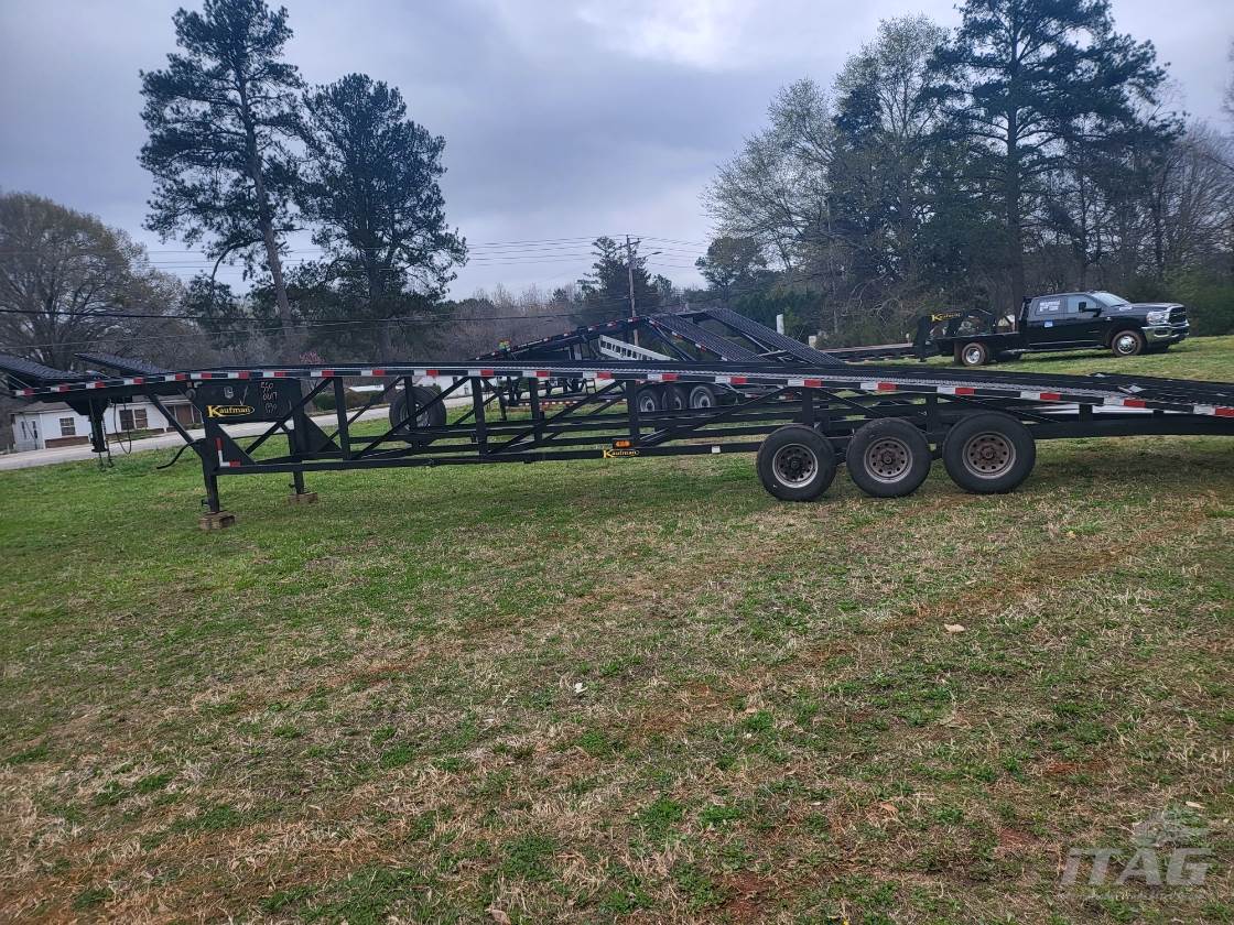 2019 Kaufman Car Hauler Trailer 4 Car Hauler, Tri Axle, 5,000 lb