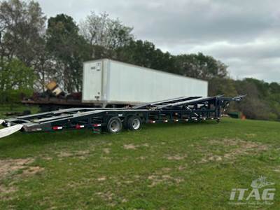 2023 Sun Country 5 Car Hauler Trailer - Steel Frame, Tandem Axle, Ramps, Toolbox