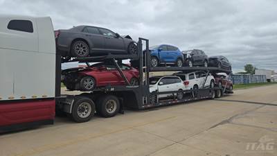 2024 Sun Valley 8 Car Hauler Trailer - Steel Frame, Tandem Axle, Air Ride, Tire Inflation System