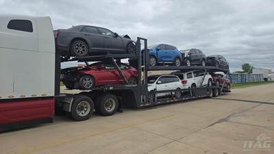 Sun Valley 53x102 Tandem Axle Enclosed Car Carrier Trailer - Air Ride