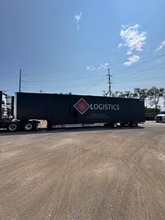 2019 Benson 53ft Conestoga Drop Deck Trailer - All Aluminum, Aluminum Floor, Rear Sliding Axle, Ramps, Tire Inflation System