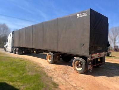 Fontaine 48x102 Tandem Axle Curtain Side Trailer - Air Ride